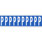 BRADY - Lettere e numeri identici su foglio per interni 912239