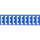 BRADY - Lettere e numeri identici su foglio per interni 912250