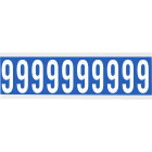 BRADY - Lettere e numeri identici su foglio per interni 912257