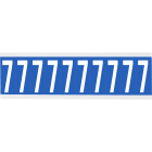 BRADY - Lettere e numeri identici su foglio per interni