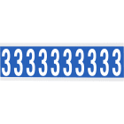 BRADY - Lettere e numeri identici su foglio per interni