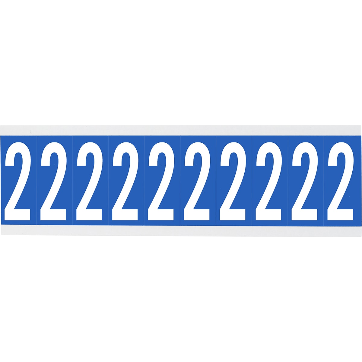 BRADY - Lettere e numeri identici su foglio per interni