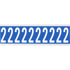 BRADY - Lettere e numeri identici su foglio per interni 912264