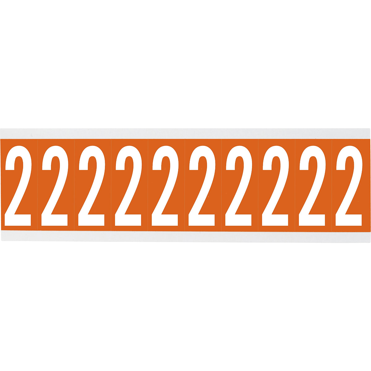 BRADY - Lettere e numeri identici su foglio per interni