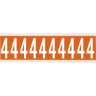 BRADY - Lettere e numeri identici su foglio per interni