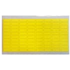 BRADY - Fogli etichette 10x25mm contorno