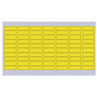 BRADY - Fogli etichette 10x30mm contorno