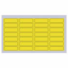 BRADY - Fogli etichette 15x50mm contorno