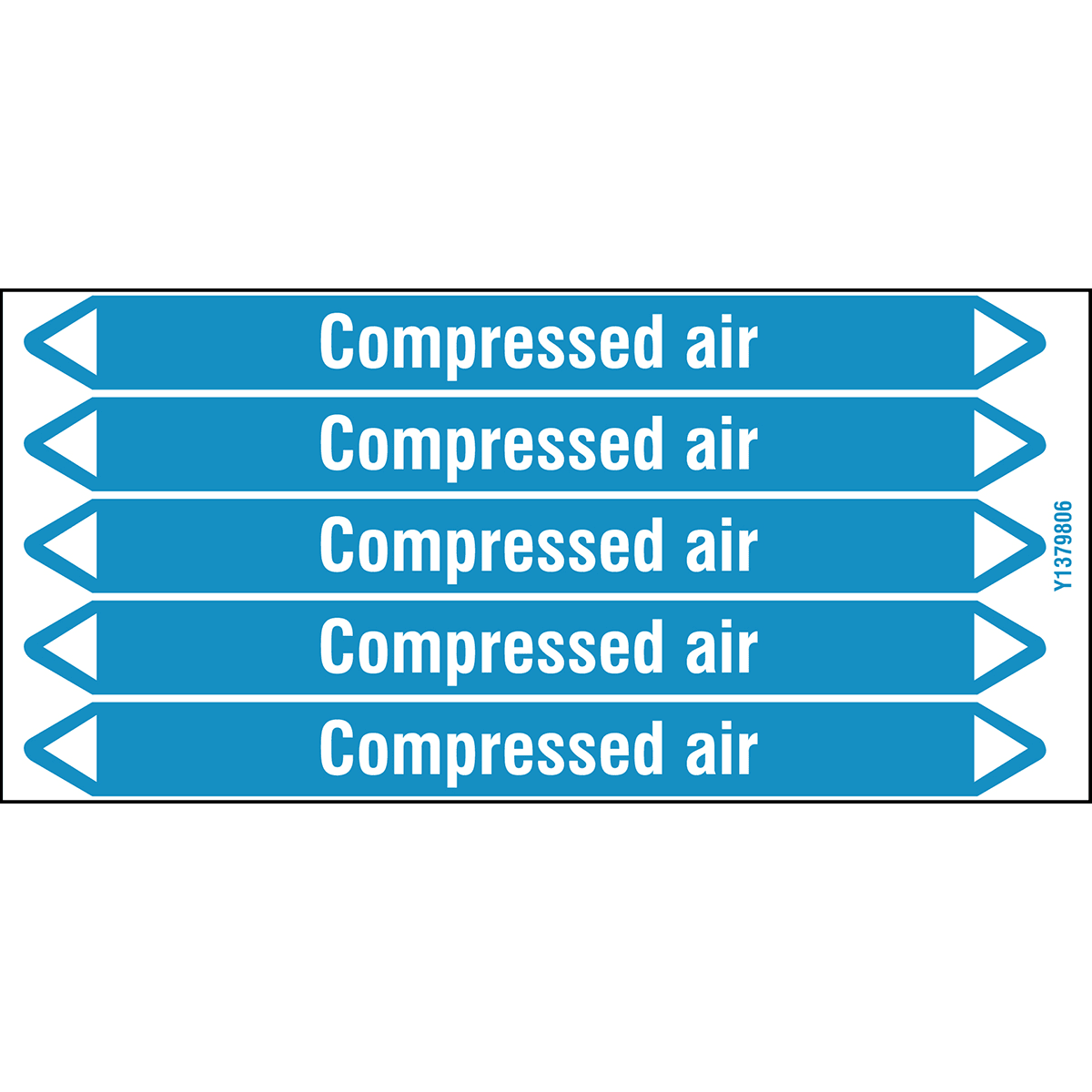 BRADY - COMPRESSED AIR 150X12CARD-T1-P8