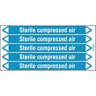 BRADY - STERILE COMPRESSED AIR 150X12CARD-T1-P8