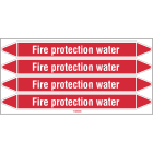 BRADY - FIRE PROTECTION WATER 250X26CARD-T1-P04