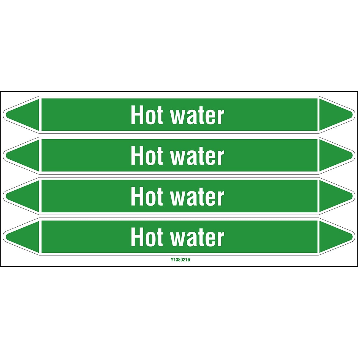 BRADY - HOT WATER 250X26CARD-T1-P03