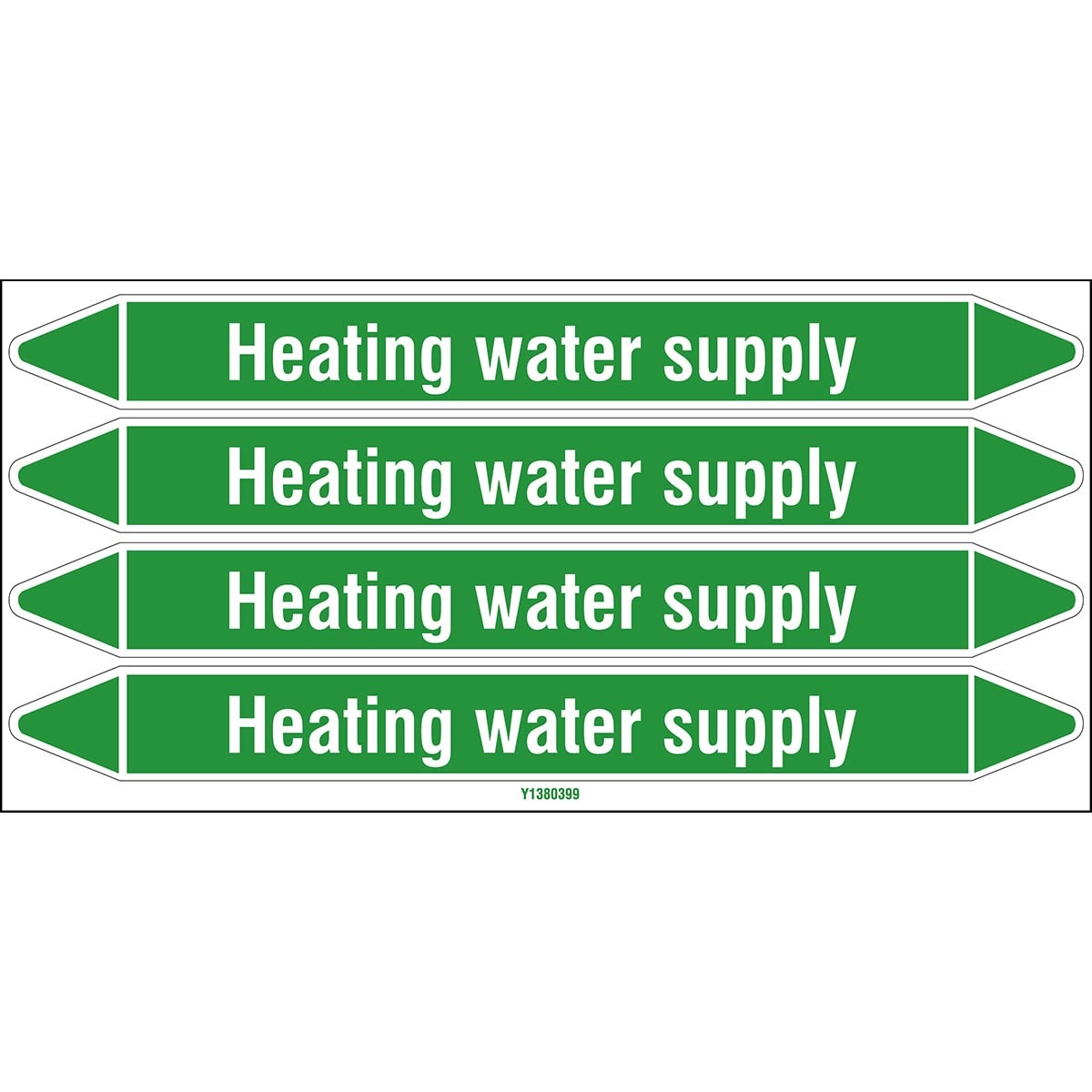 BRADY - HEATING WATER SUPPLY 250X26CARD-T1-P03