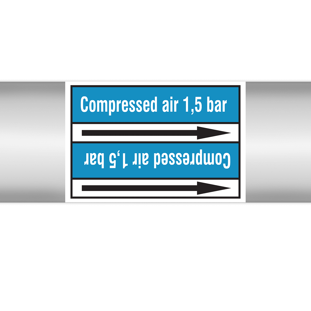 BRADY - Marcatubi in rotolo con liner, senza pittogrammi – Aria