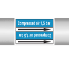 BRADY - Marcatubi in rotolo con liner, senza pittogrammi – Aria