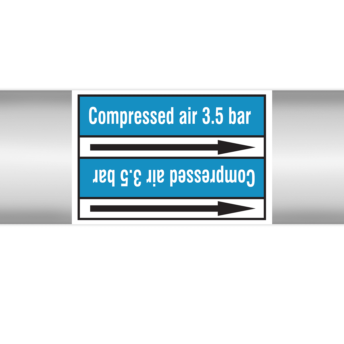 BRADY - Marcatubi in rotolo con liner, senza pittogrammi – Aria N022913