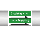 BRADY - Marcatubi in rotolo con liner, senza pittogrammi – Acqua