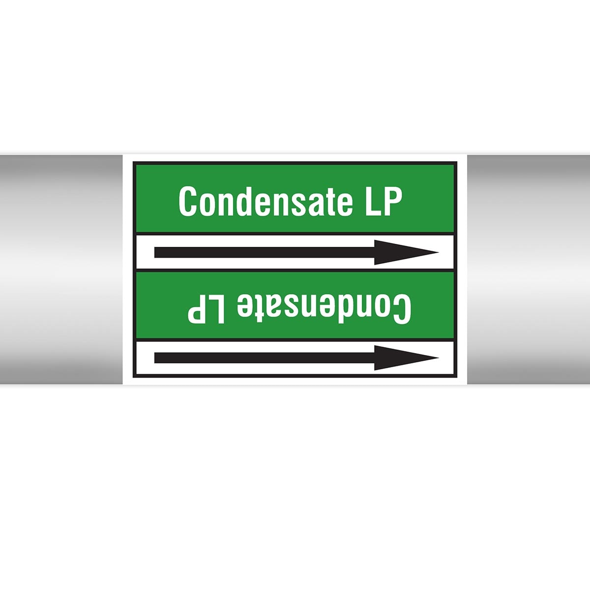 BRADY - Marcatubi in rotolo con liner, senza pittogrammi – Acqua
