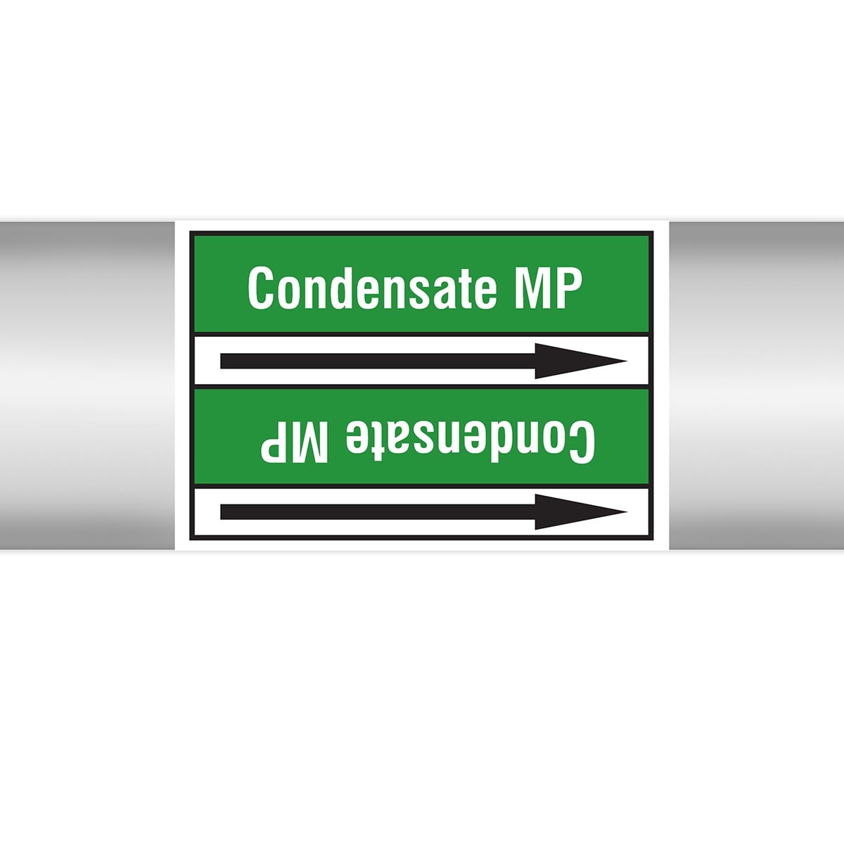 BRADY - Marcatubi in rotolo con liner, senza pittogrammi – Acqua N022964