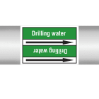 BRADY - Marcatubi in rotolo con liner, senza pittogrammi – Acqua