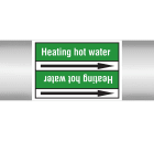BRADY - Marcatubi in rotolo con liner, senza pittogrammi – Acqua