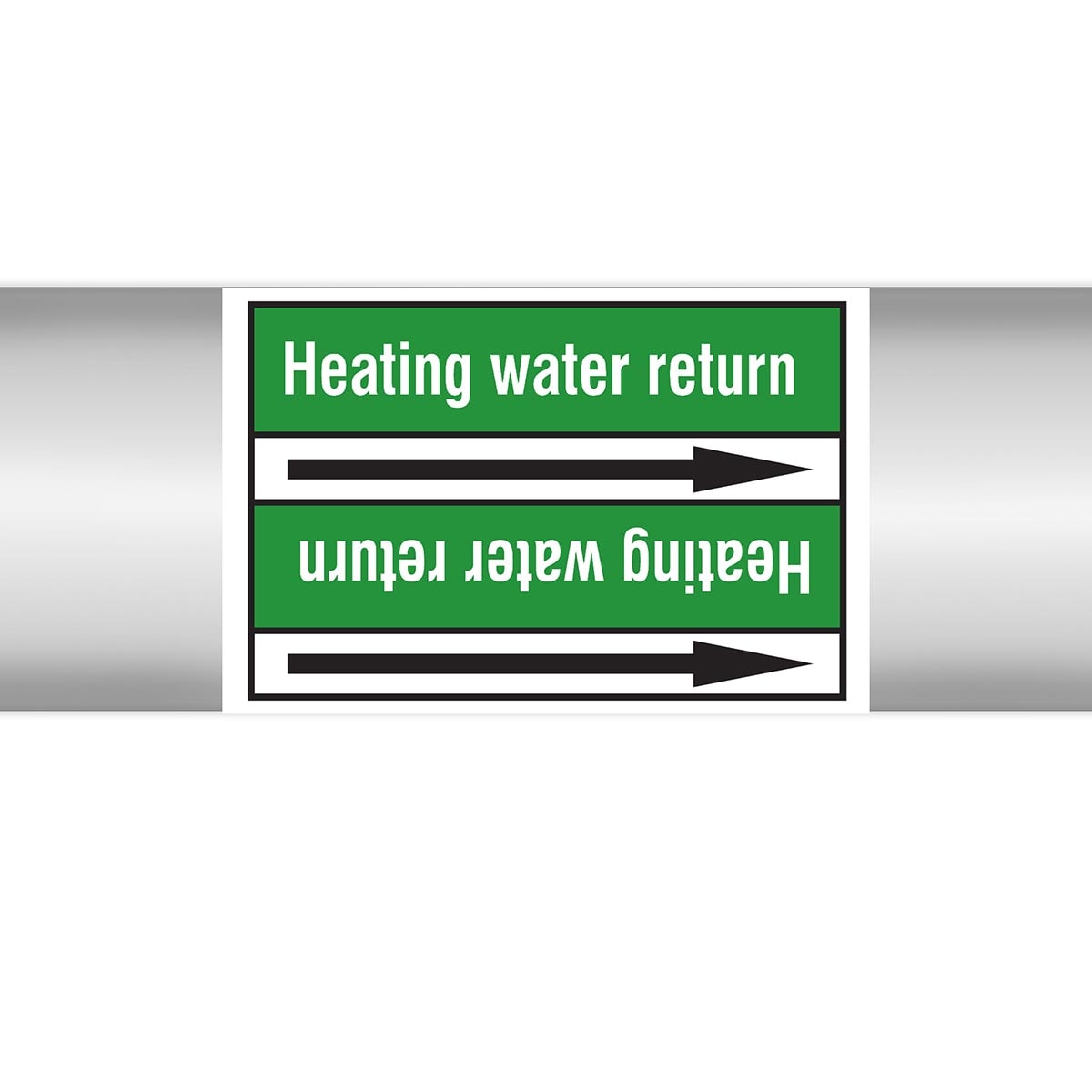 BRADY - Marcatubi in rotolo con liner, senza pittogrammi – Acqua