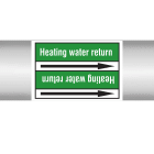 BRADY - Marcatubi in rotolo con liner, senza pittogrammi – Acqua