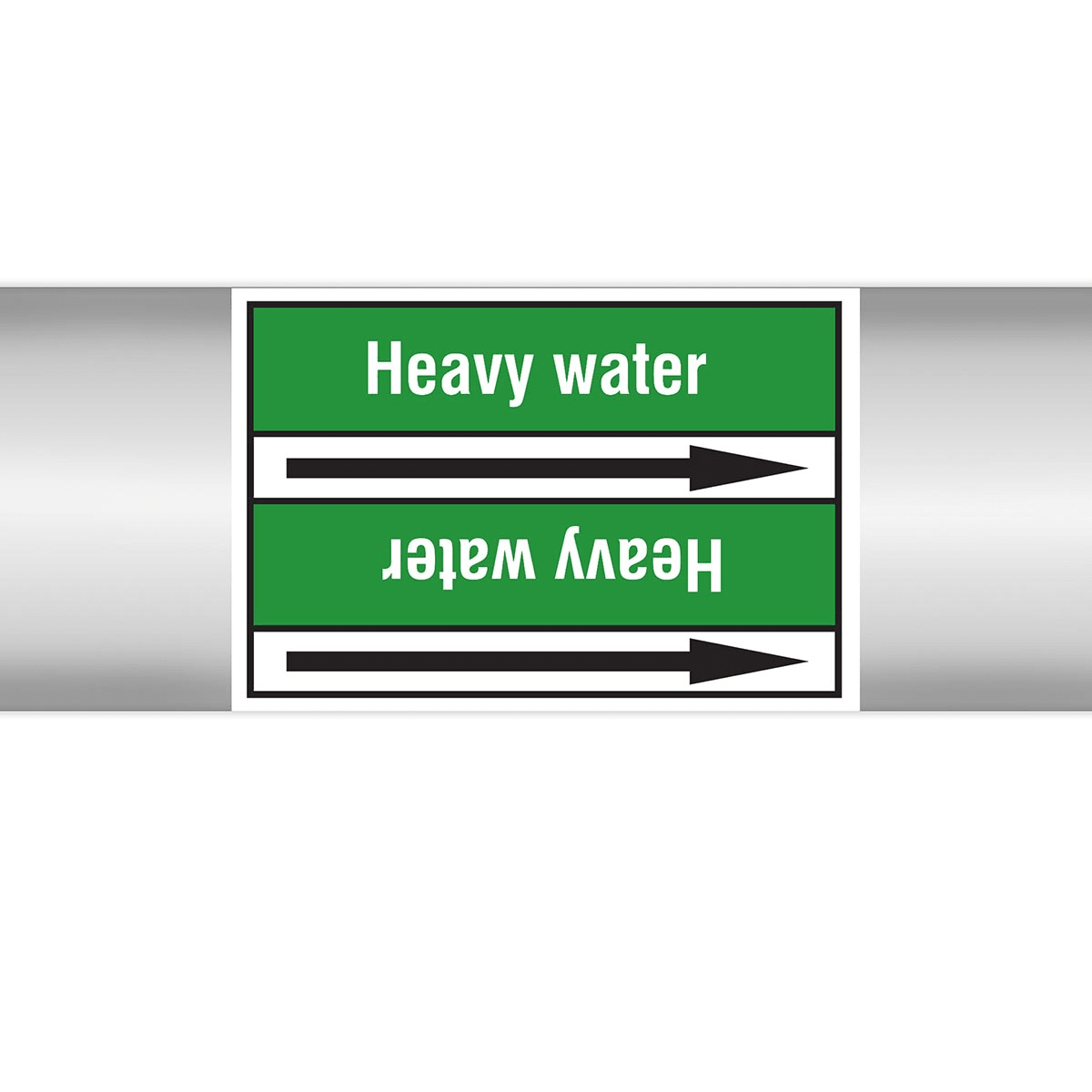 BRADY - Marcatubi in rotolo con liner, senza pittogrammi – Acqua