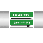 BRADY - Marcatubi in rotolo con liner, senza pittogrammi – Acqua