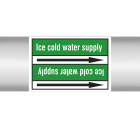 BRADY - Marcatubi in rotolo con liner, senza pittogrammi – Acqua