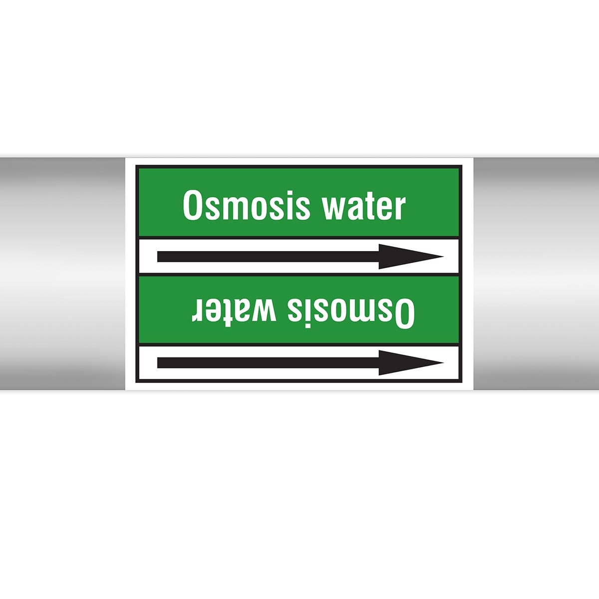 BRADY - Marcatubi in rotolo con liner, senza pittogrammi – Acqua