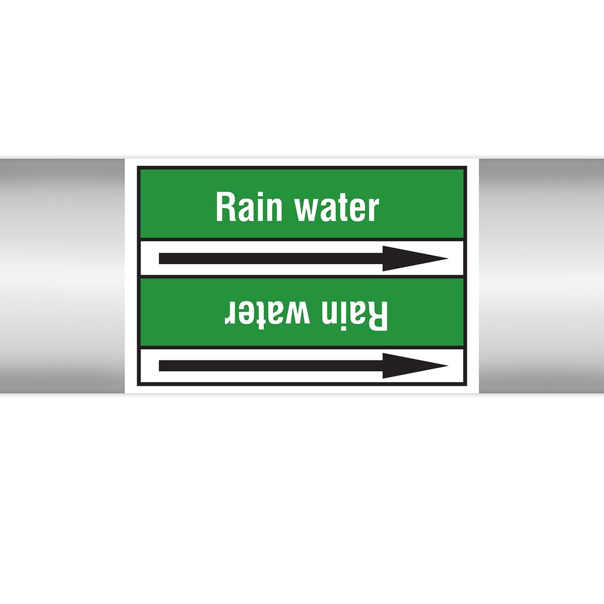 BRADY - Marcatubi in rotolo con liner, senza pittogrammi – Acqua