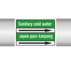 BRADY - Marcatubi in rotolo con liner, senza pittogrammi – Acqua