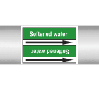 BRADY - Marcatubi in rotolo con liner, senza pittogrammi – Acqua