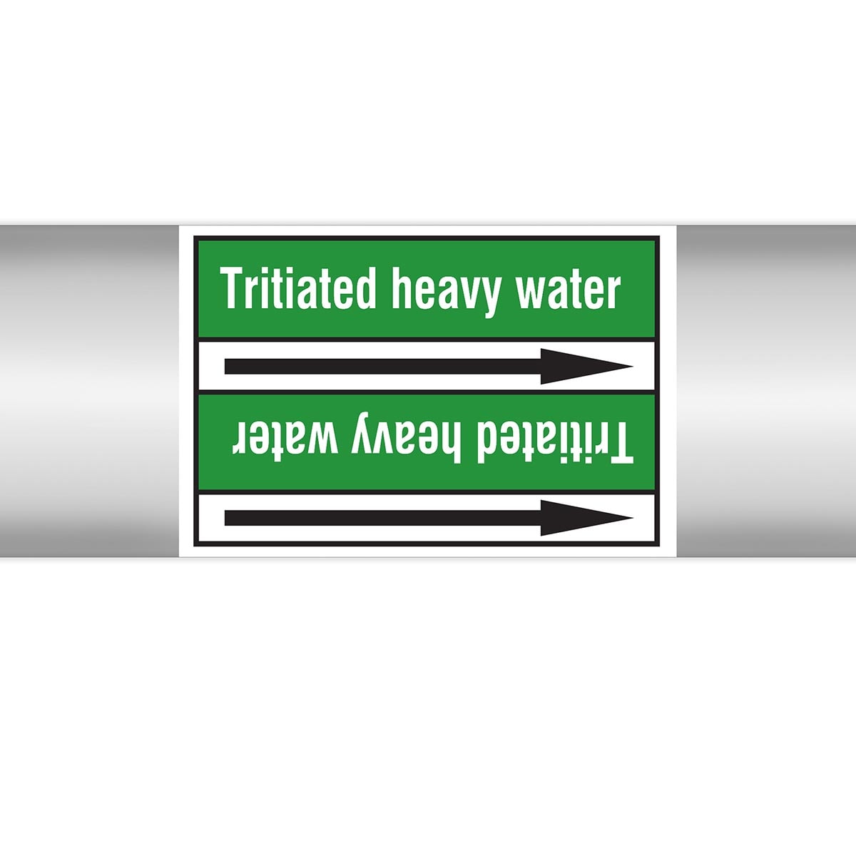 BRADY - Marcatubi in rotolo con liner, senza pittogrammi – Acqua