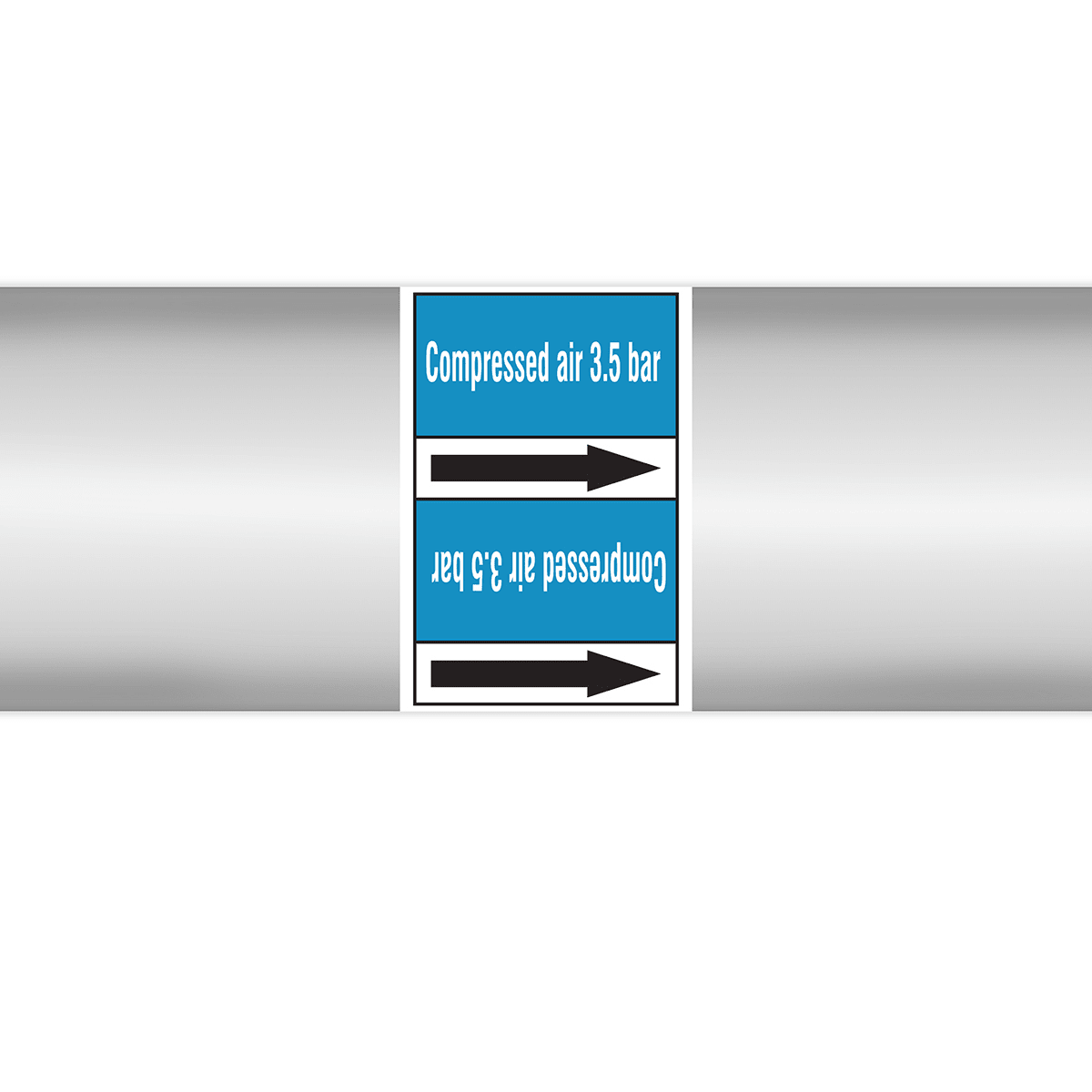 BRADY - Marcatubi in rotolo con liner, senza pittogrammi – Aria N023013