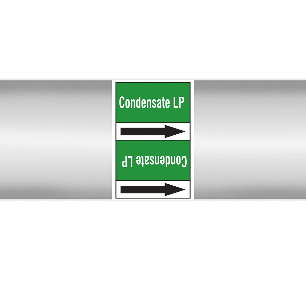 BRADY - Marcatubi in rotolo con liner, senza pittogrammi – Acqua