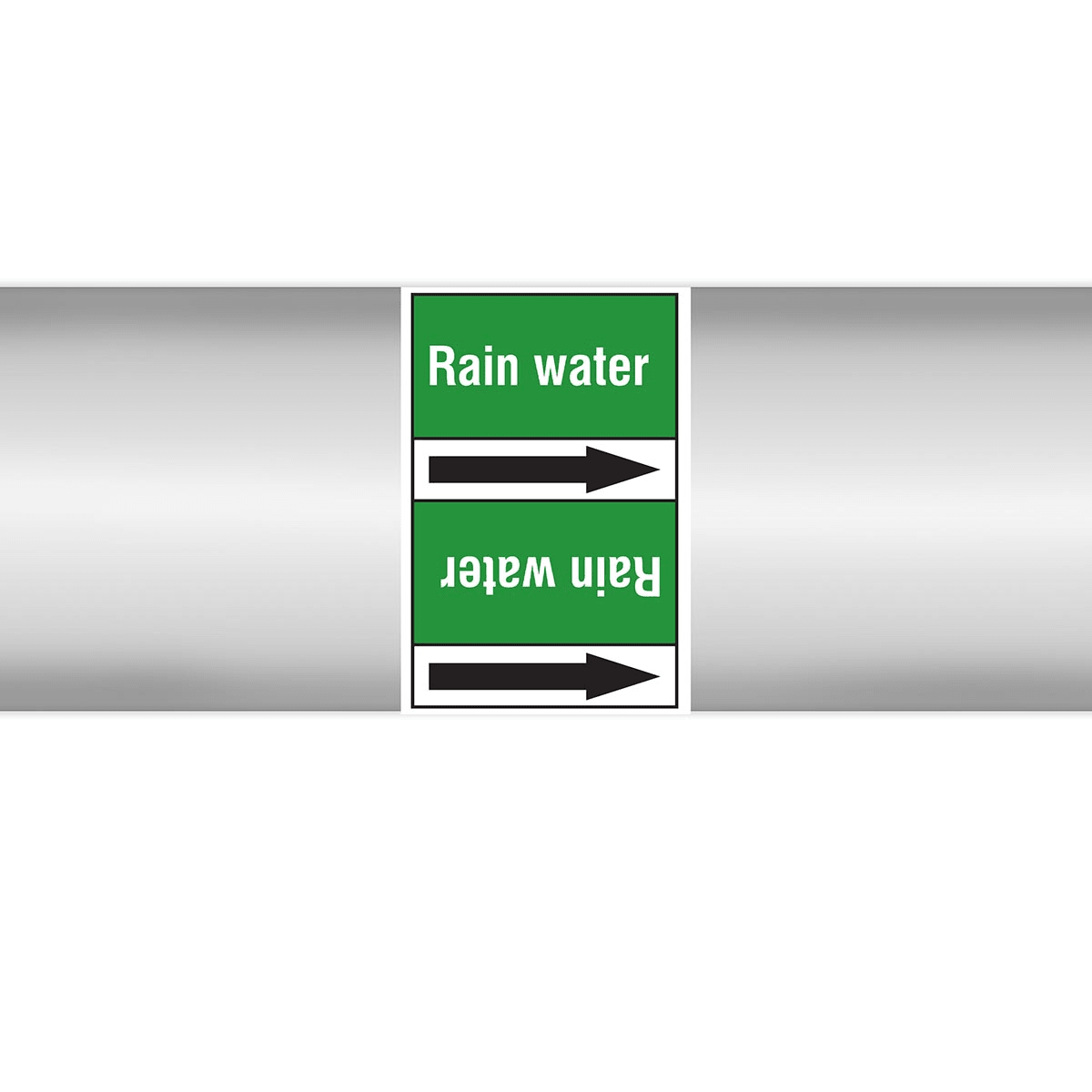 BRADY - Marcatubi in rotolo con liner, senza pittogrammi – Acqua