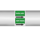 BRADY - Marcatubi in rotolo con liner, senza pittogrammi – Acqua