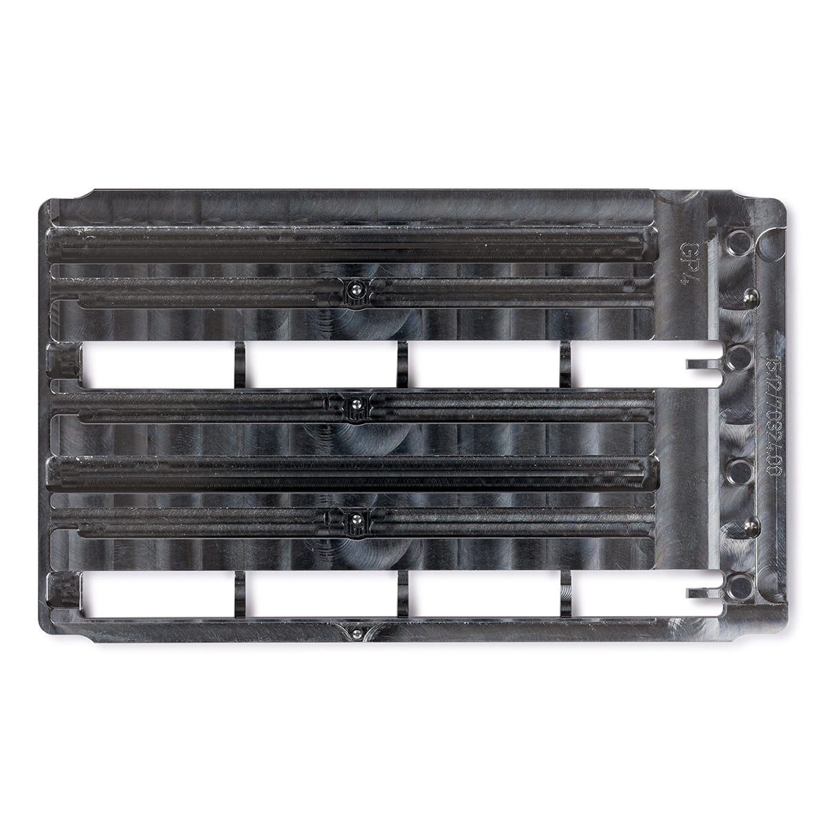 BRADY - Piastra 4 steli in alluminio