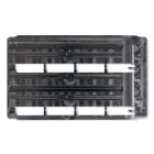 BRADY - Piastra 4 steli in alluminio