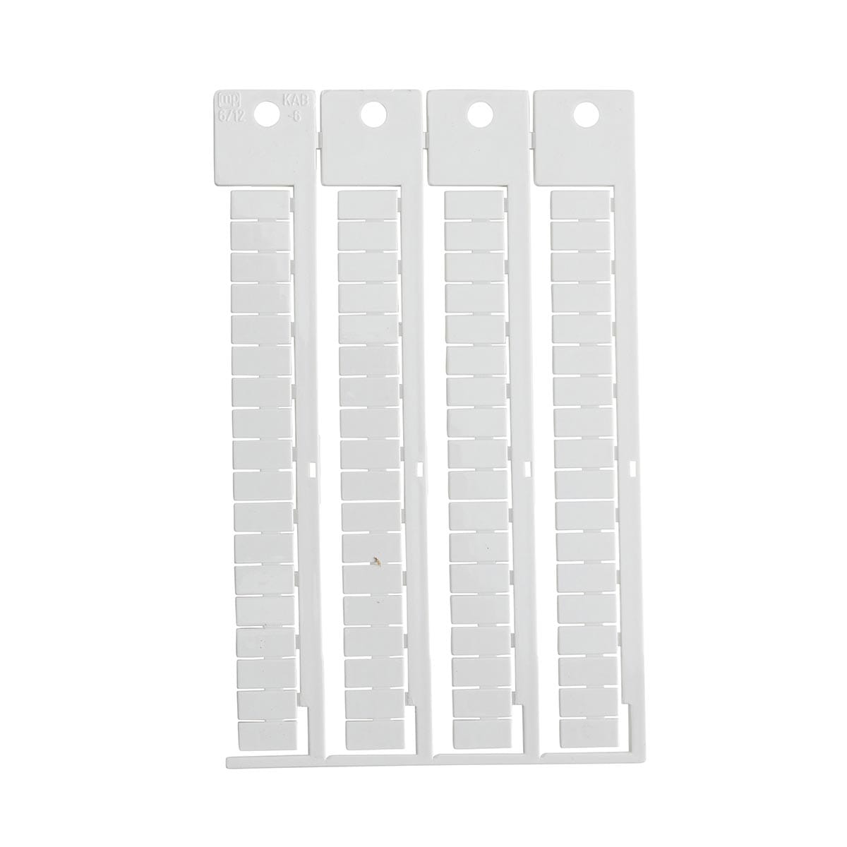 BRADY - Targhetta mors. modulo MI WO AB 6X12-6