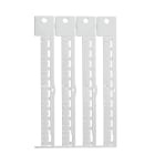 BRADY - Targhetta mors. modulo WE 5X7,5-5