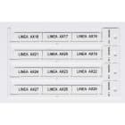 BRADY - Targhetta non adesiva 9x35 bianco per SAT935