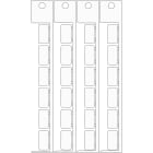 BRADY - Targhetta componente ABB 9X17