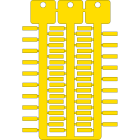 BRADY - Targhetta 4x15 4 steli giallo