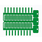BRADY - Targhetta 4x18mm 3 steli ACS verde
