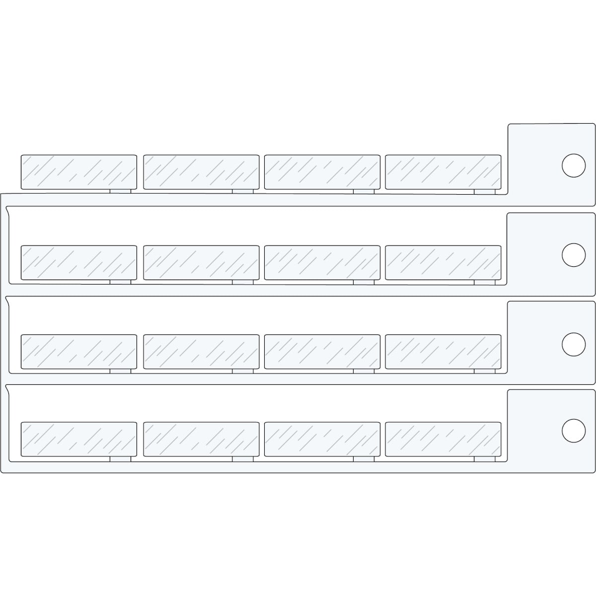 BRADY - Vetrino 8x27 T0827V