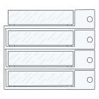 BRADY - Vetrino 15x67 T1567V