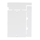 BRADY - Targa quadro tipo 1 bianco